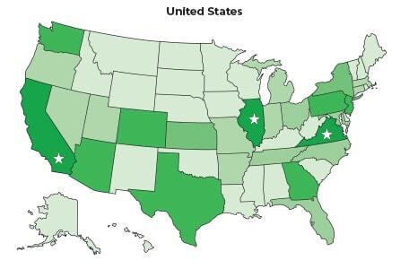 Locations Map